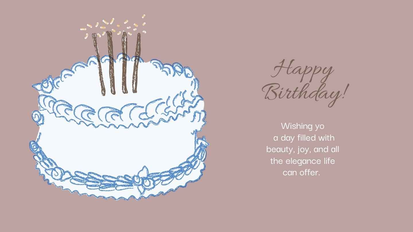 Elegant Birthday Background Slides - slide 4