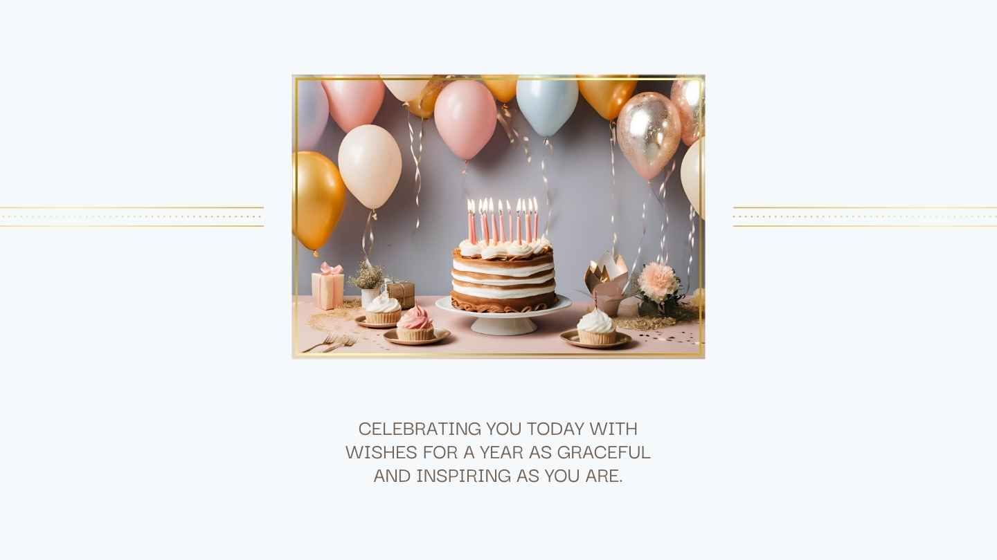 Elegant Birthday Background Slides - slide 7