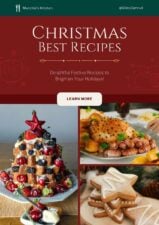 Elegant Christmas Best Recipes Brochure