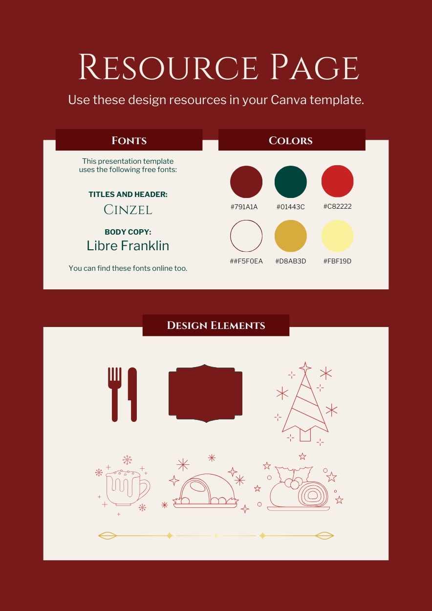 Elegant Christmas Best Recipes Brochure - slide 6