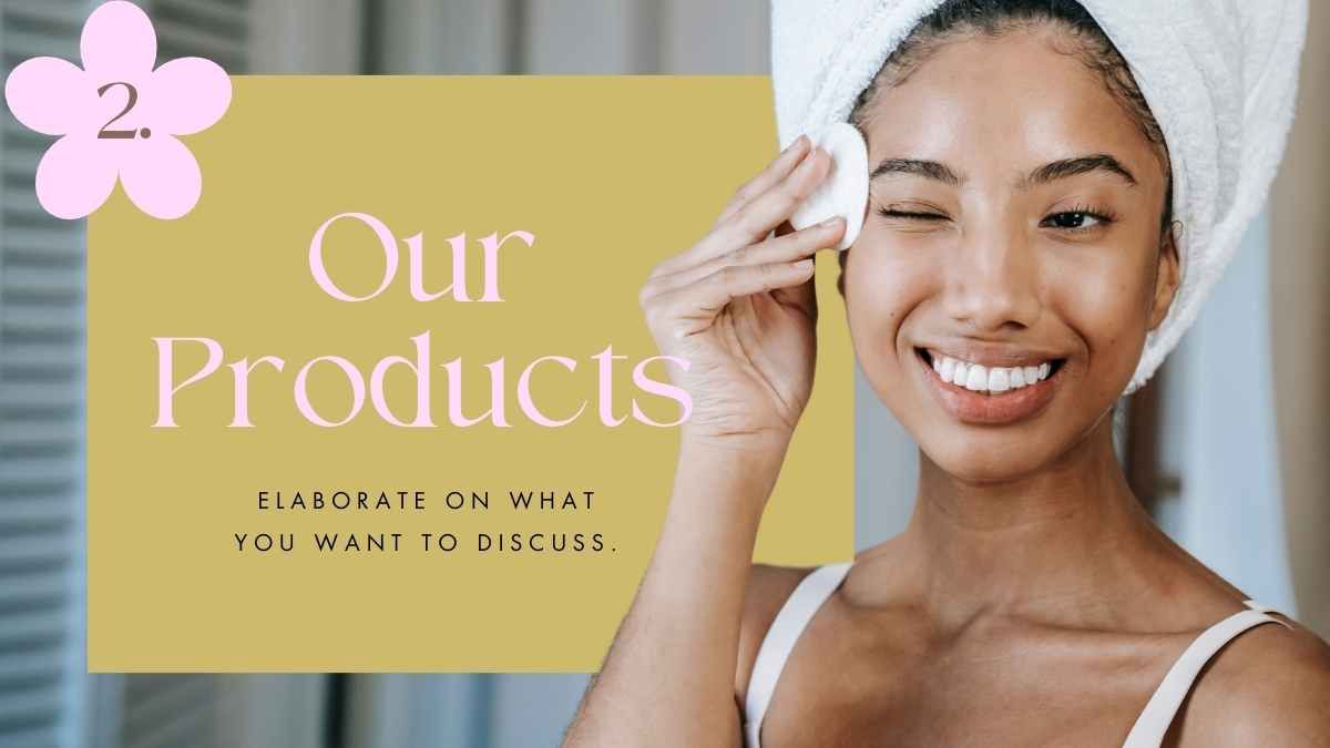 Elegant Cosmetics Startup Pitch Deck - diapositiva 6