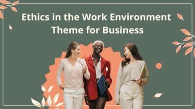 Slides Carnival Google Slides and PowerPoint Template Elegant Ethics in the Work Environment Theme for Business 1