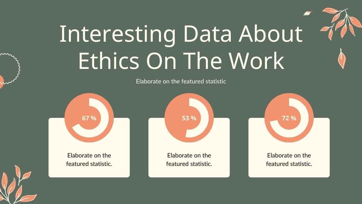 Elegant Ethics in the Work Environment Theme for Business - slide 10