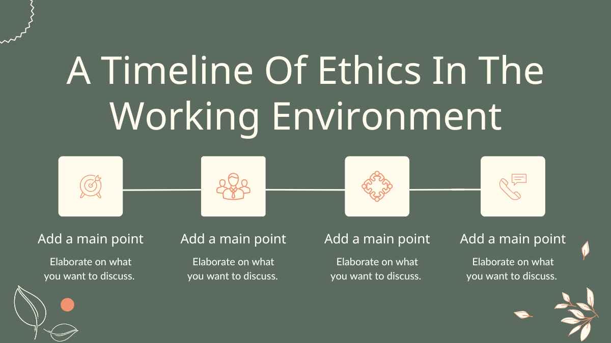 Elegant Ethics in the Work Environment Theme for Business - slide 14