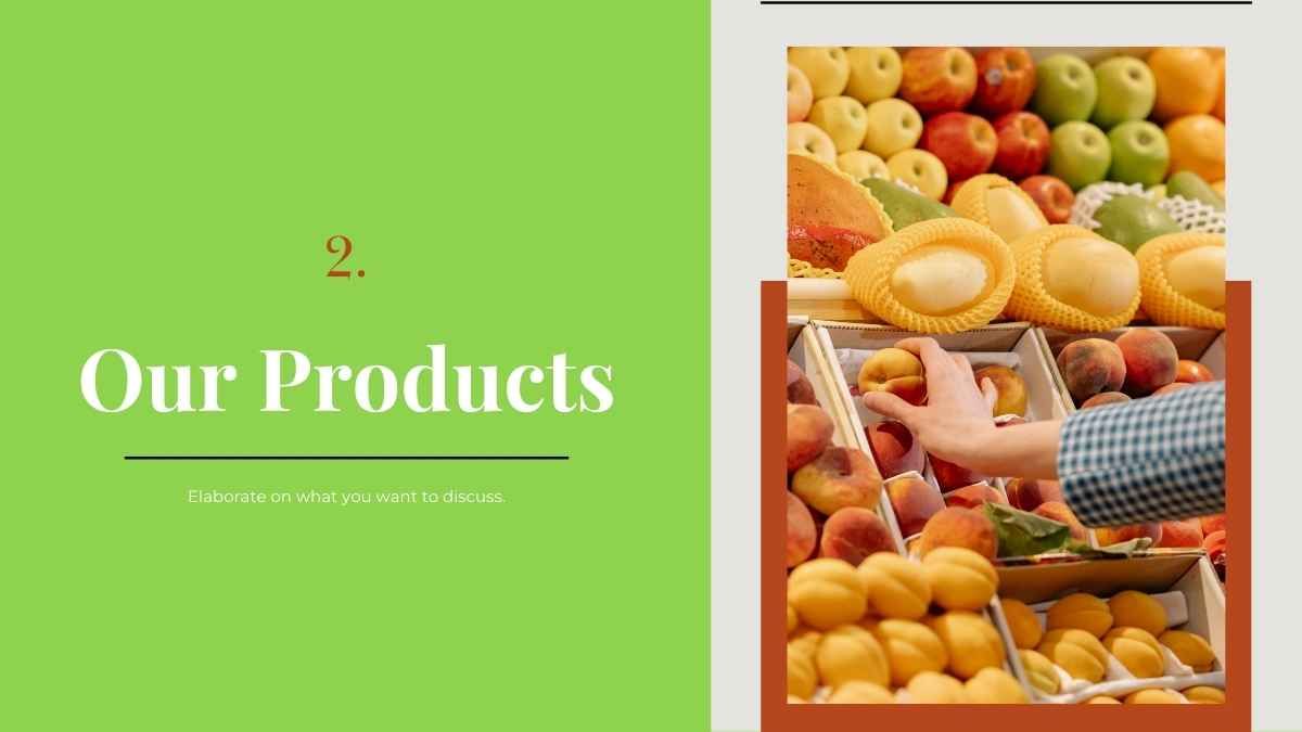 Simple Elegant Grocery Store Company Profile Slides - slide 8