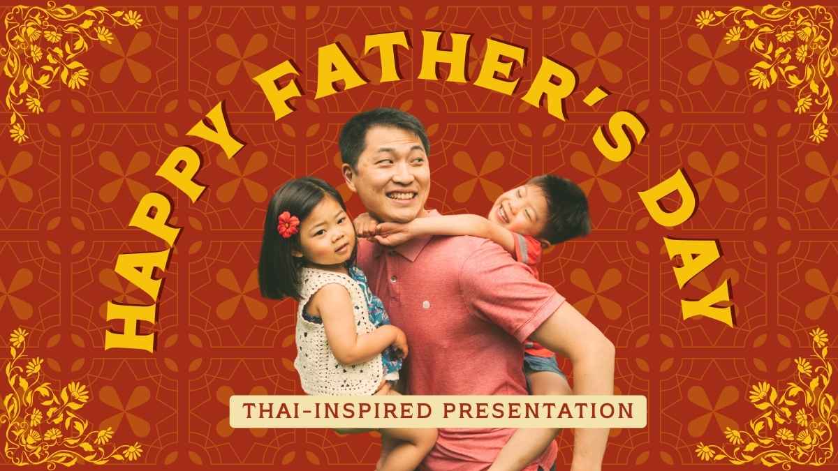 Elegant Happy Father’s Day in Thailand - slide 1