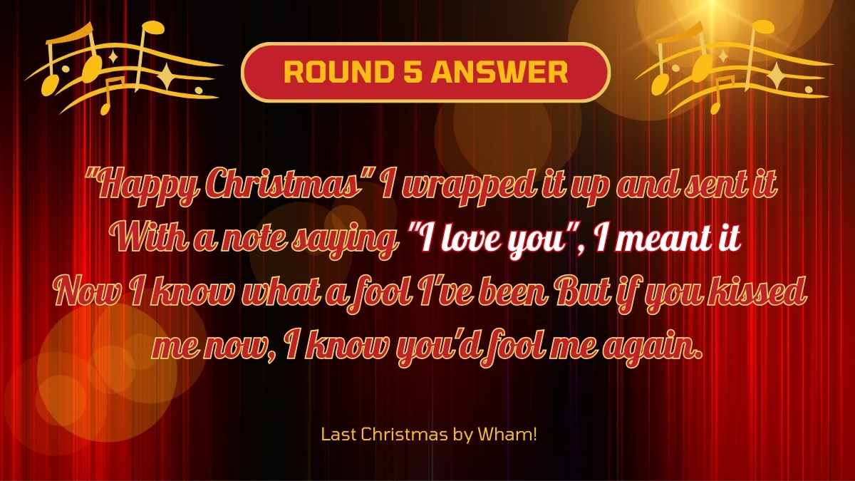 Elegant Holiday Christmas Song Lyrics for Karaoke Night - slide 15