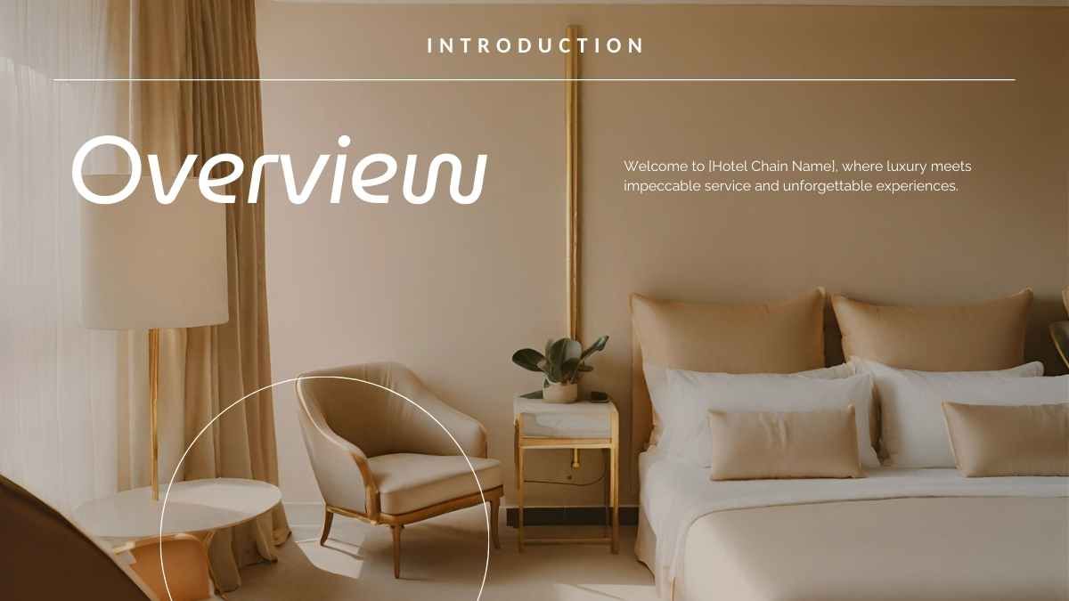 Elegant Hotel Chain Company Profile Slides - diapositiva 3