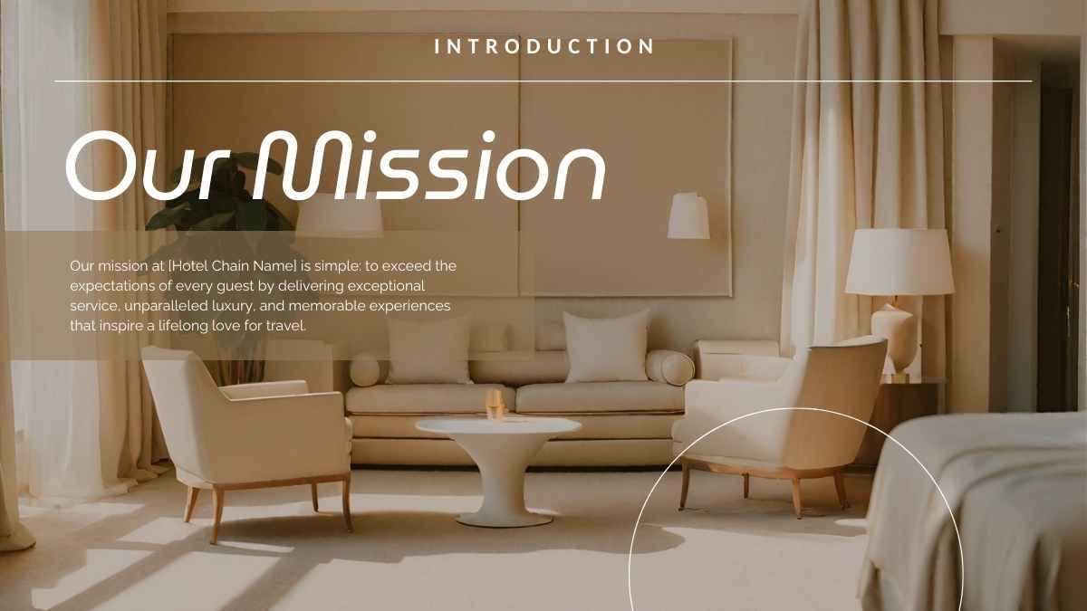 Elegant Hotel Chain Company Profile Slides - diapositiva 5