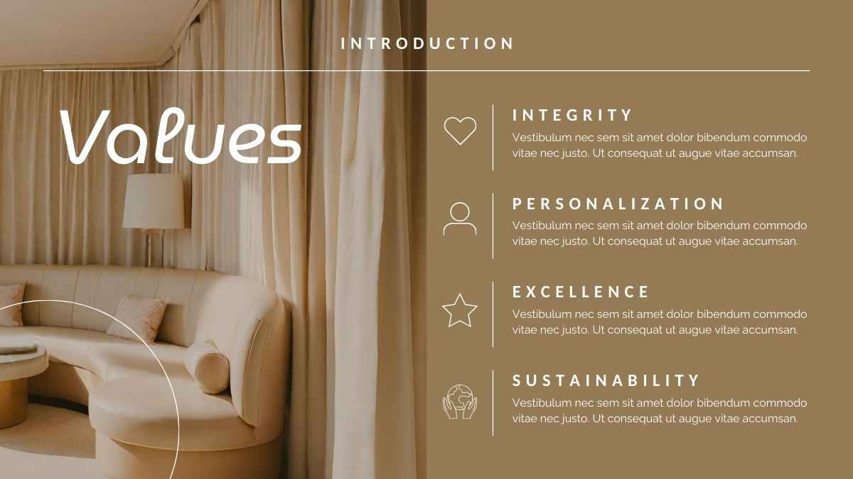 Elegant Hotel Chain Company Profile Slides - slide 6