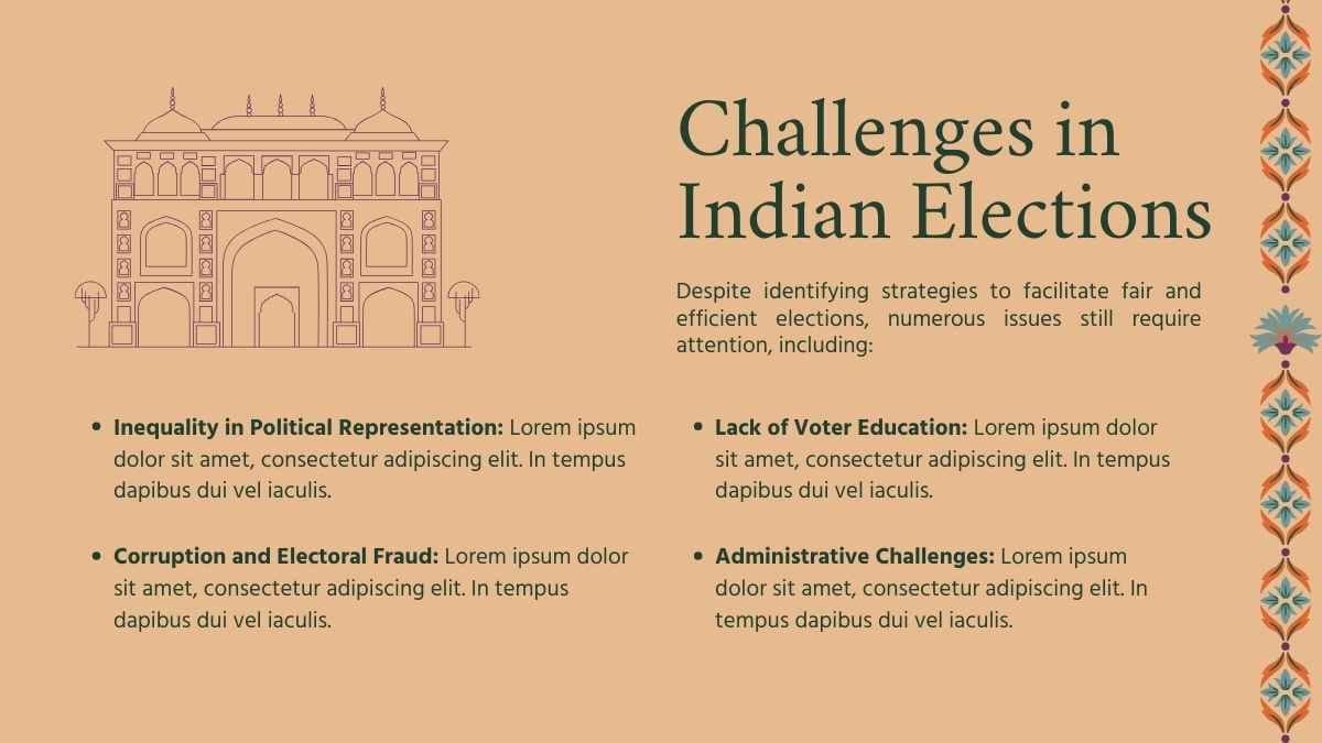 Elegant Indian Election Slides - slide 15