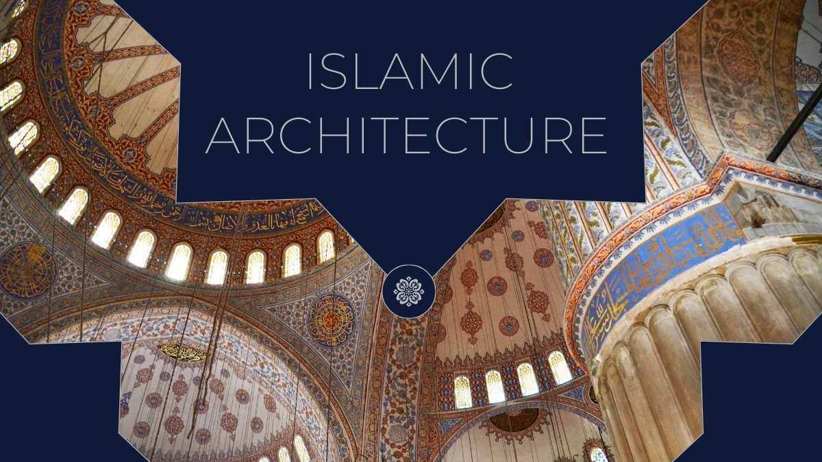 Elegant Islamic Architecture Slides - slide 1