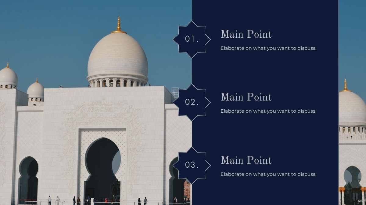 Elegant Islamic Architecture Slides - diapositiva 11