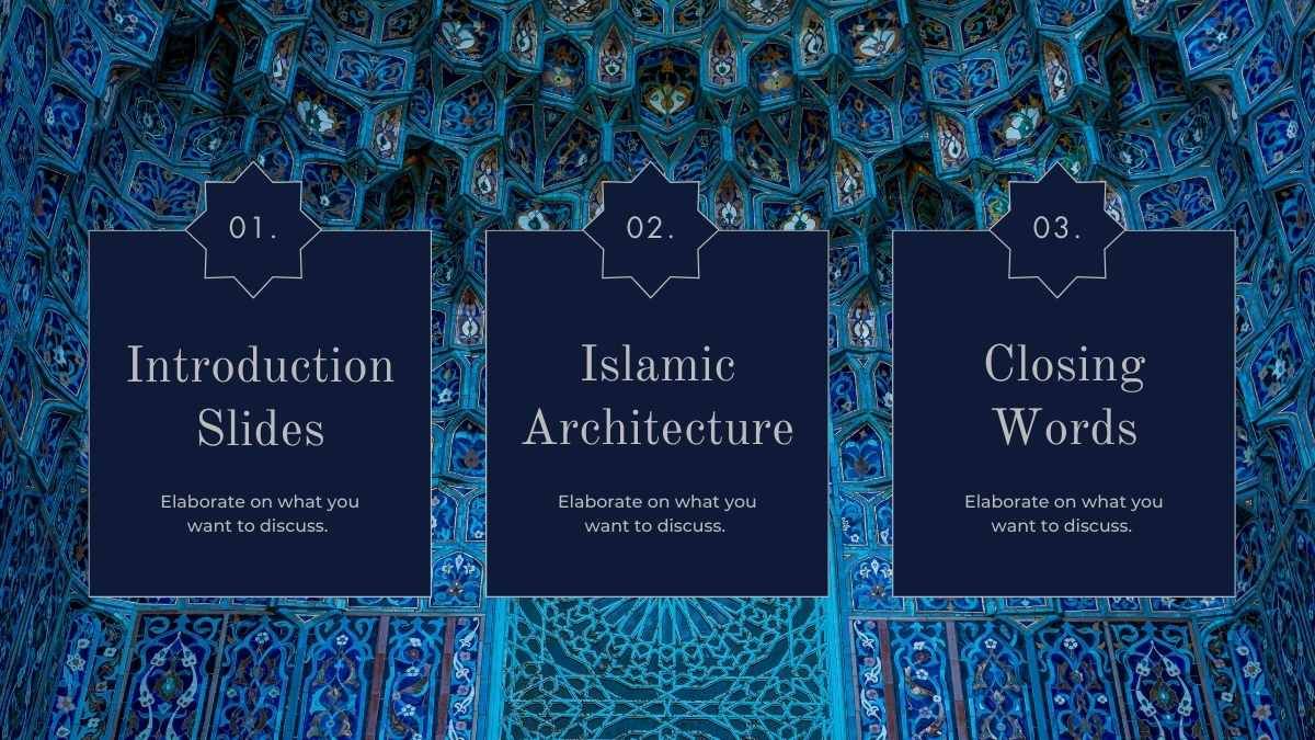 Elegant Islamic Architecture Slides - diapositiva 2