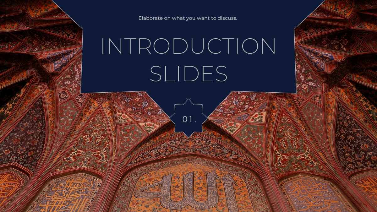 Elegant Islamic Architecture Slides - slide 3