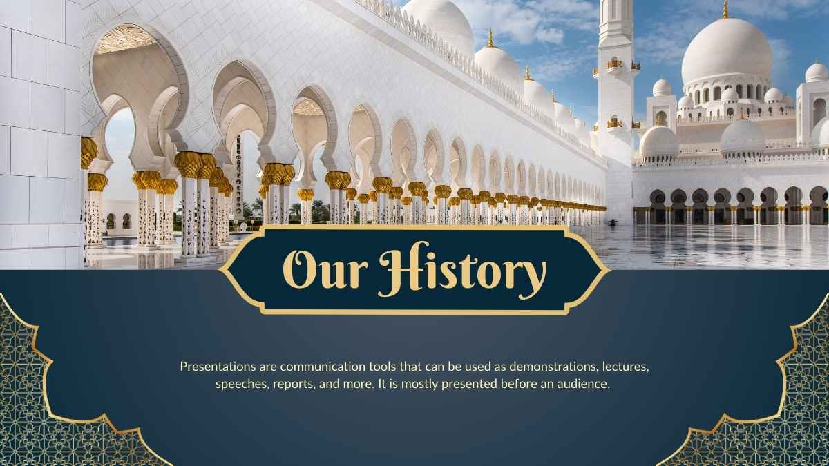 Elegant Islamic New Year Slides - slide 14