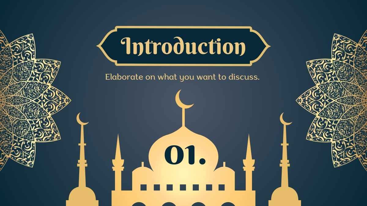 Elegant Islamic New Year Slides - slide 4