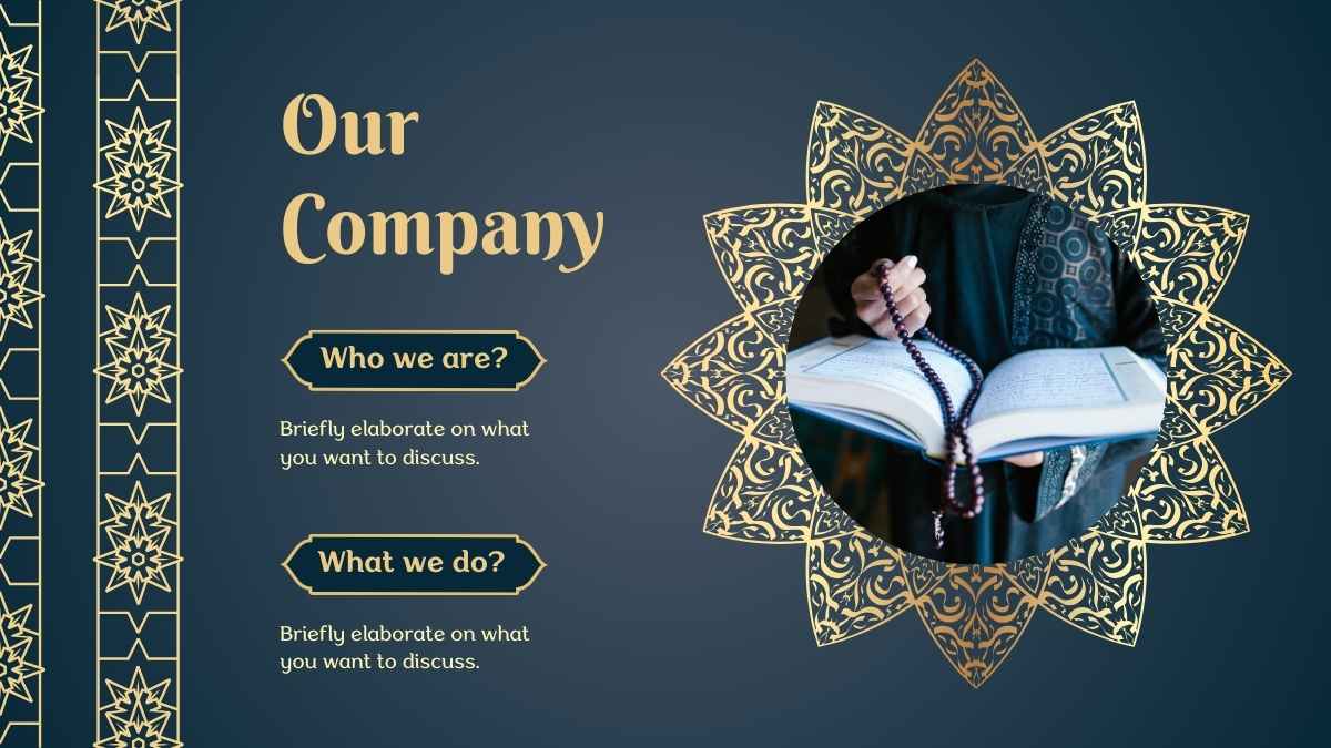 Elegant Islamic New Year Slides - slide 6