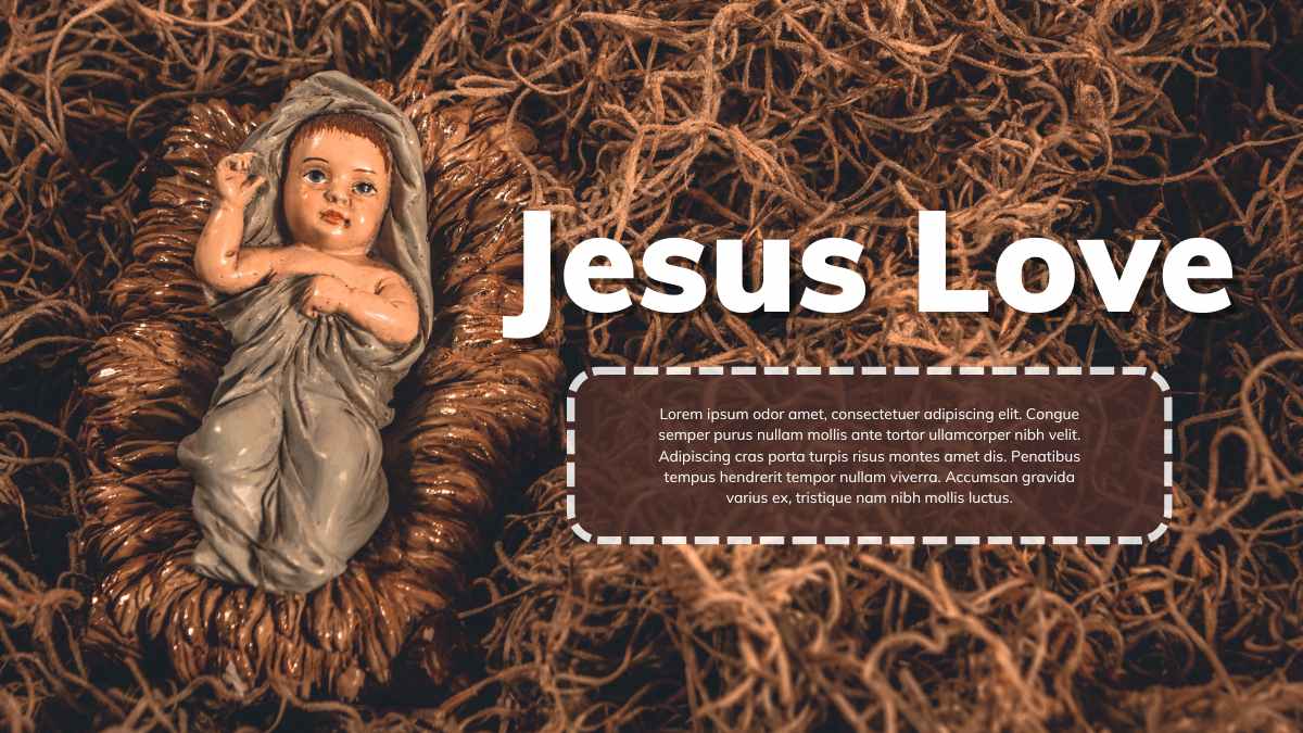 Elegant Jesus Love Background Slides - slide 6