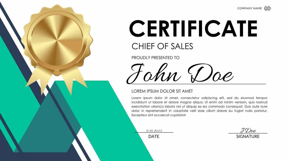 Elegant Luxury Certificates for Business Courses - slide 5