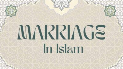 Elegant Marriage In Islam Slides