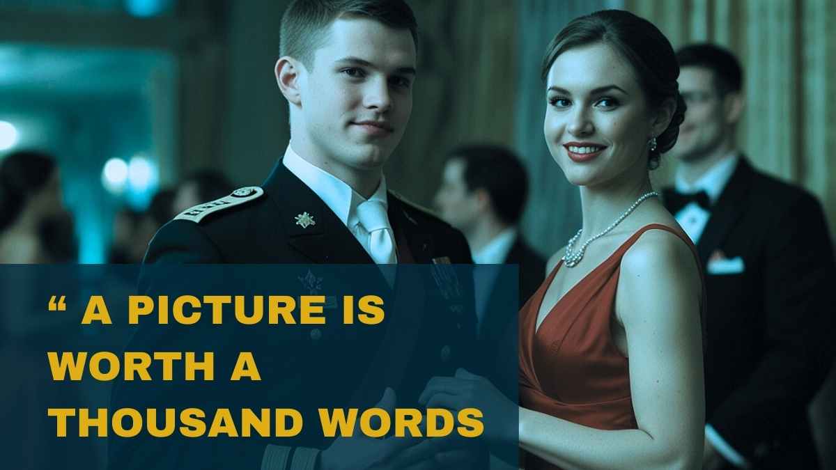 Elegant Military Ball Etiquette Slides - slide 12