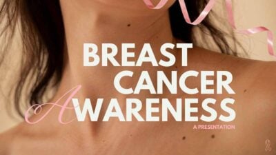 Elegant Minimal Breast Cancer Awareness Slides