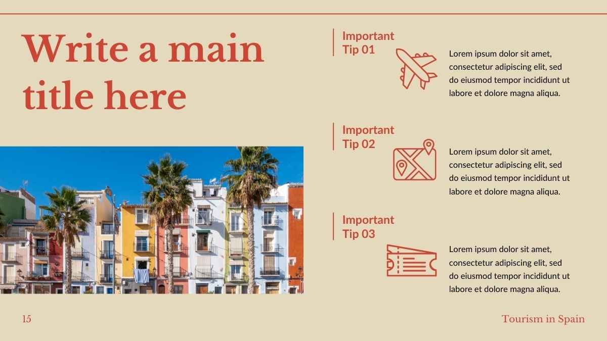 Elegant Minimal Tourism in Spain - slide 15