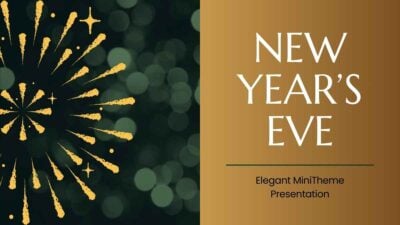 Elegant New Year's Eve Slides