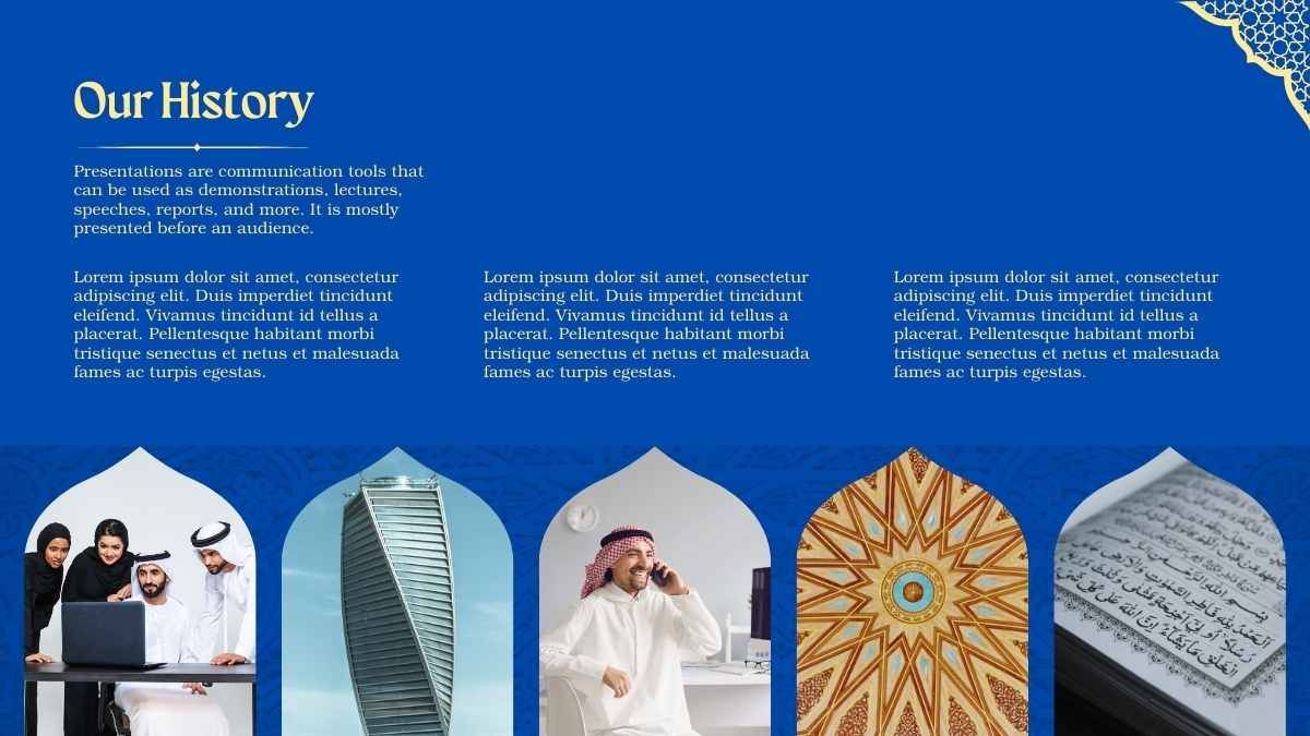 Elegant Pattern Islamic Economics Slides - diapositiva 13