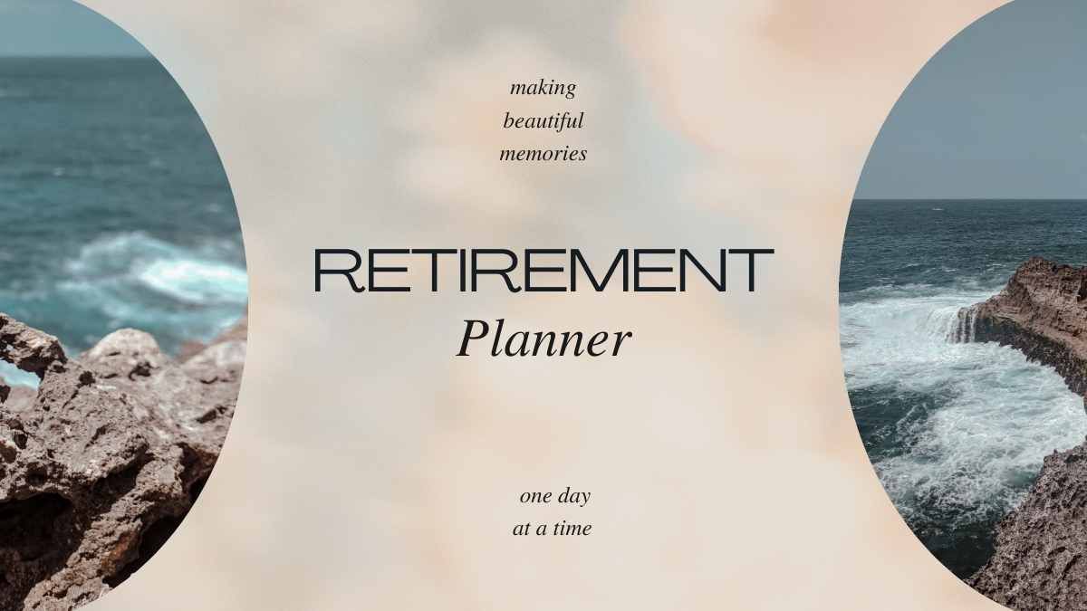 Elegant Retirement Planner - diapositiva 1