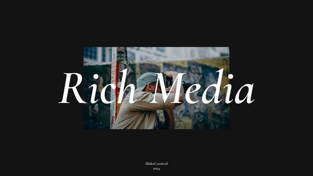 Elegant Rich Media Slides - slide 1