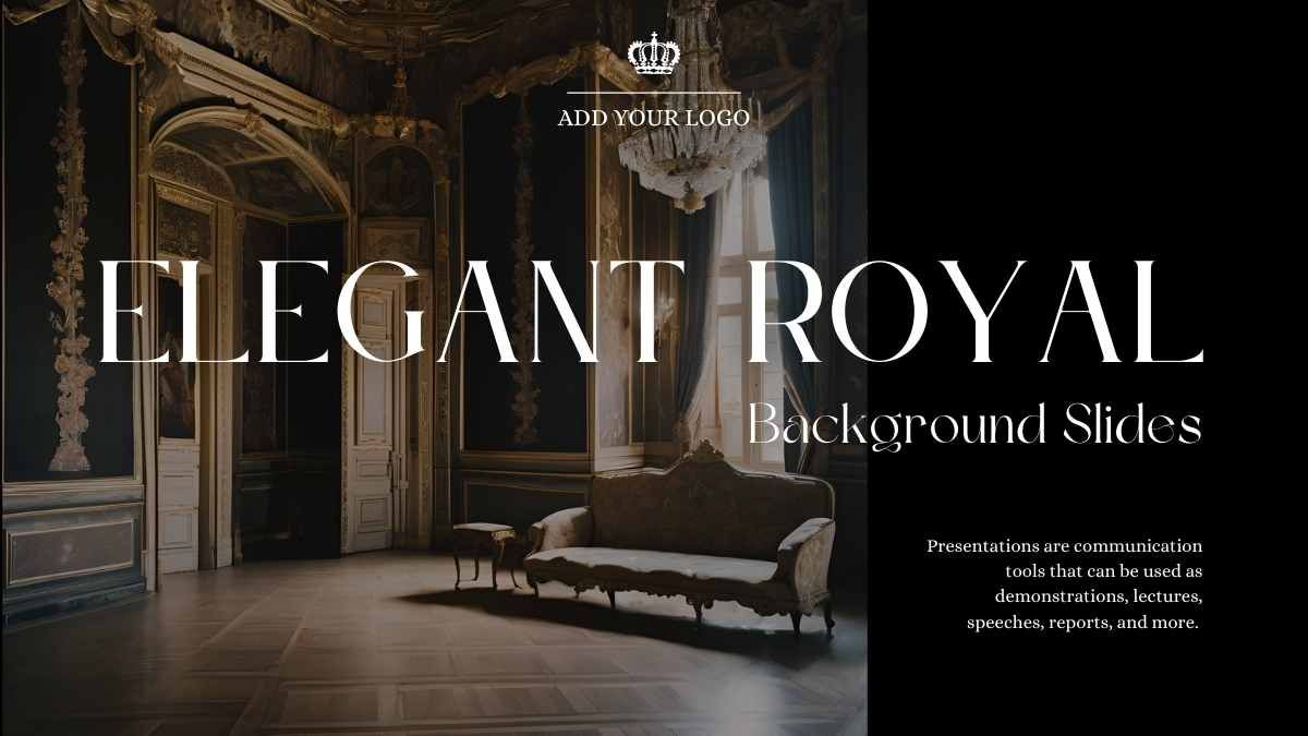 Elegant Royal Background Slides - slide 1