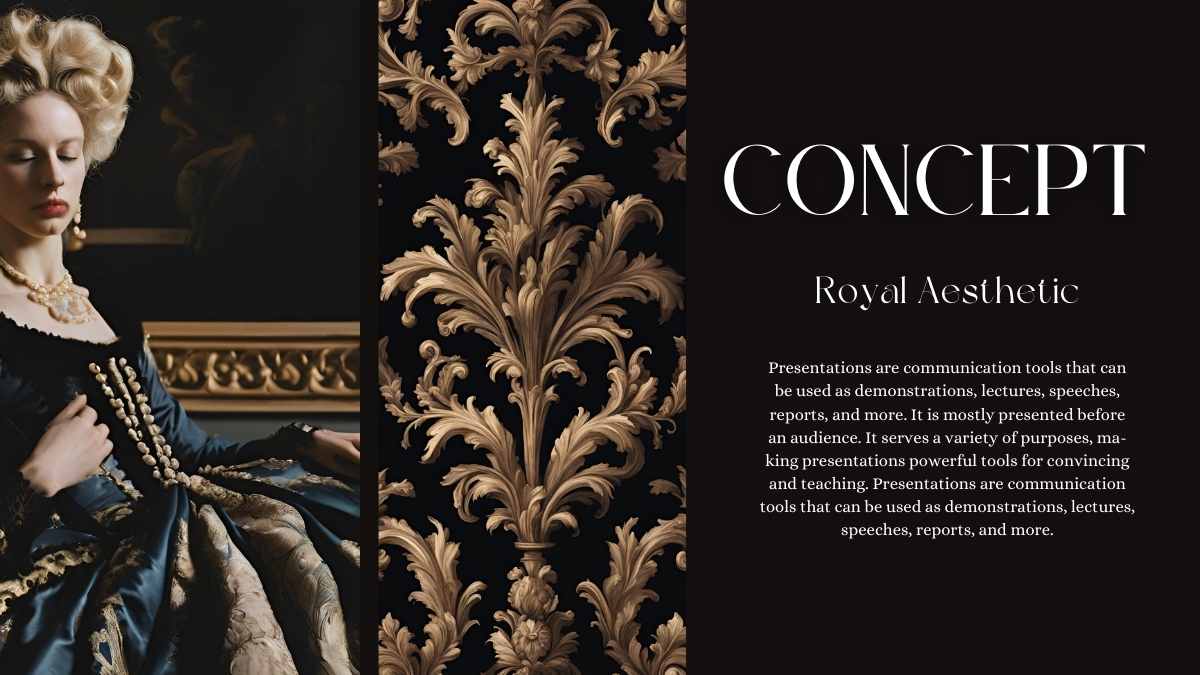 Elegant Royal Background Slides - slide 9