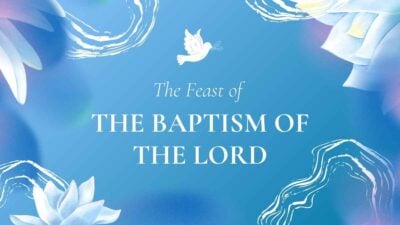 Elegant The Feast of The Baptism of the Lord