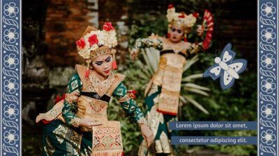 Elegant Traditional Indonesian Folklore Dances