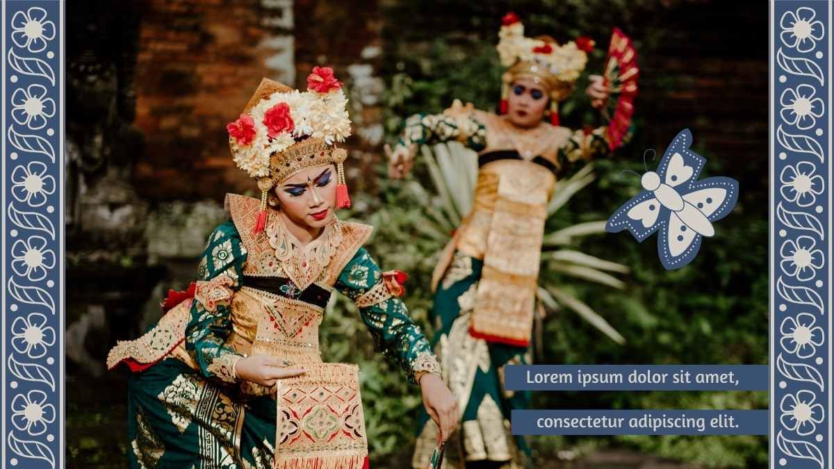 Elegant Traditional Indonesian Folklore Dances - slide 1