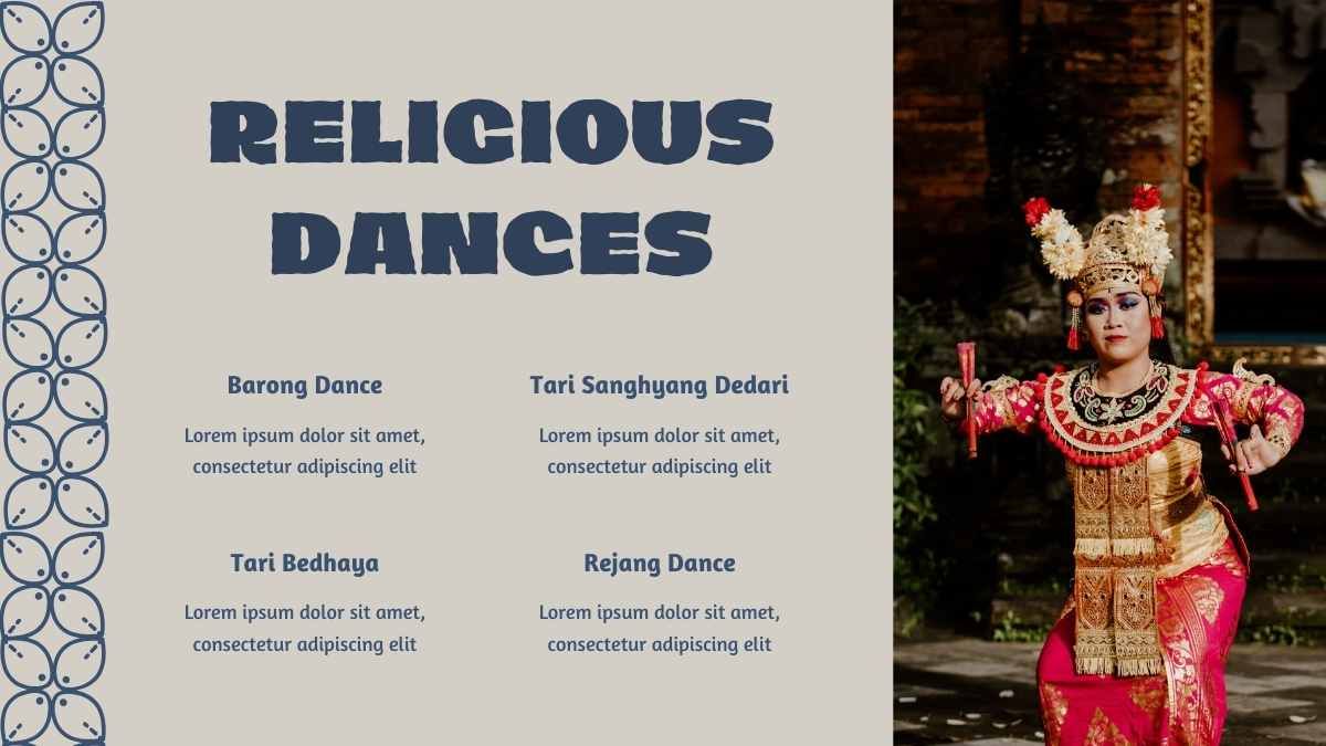 Elegant Traditional Indonesian Folklore Dances - slide 14