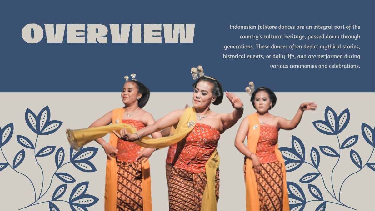 Elegant Traditional Indonesian Folklore Dances - diapositiva 4