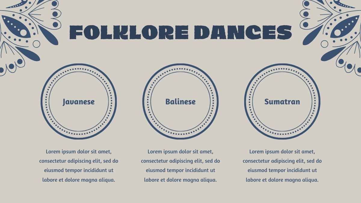 Elegant Traditional Indonesian Folklore Dances - slide 4