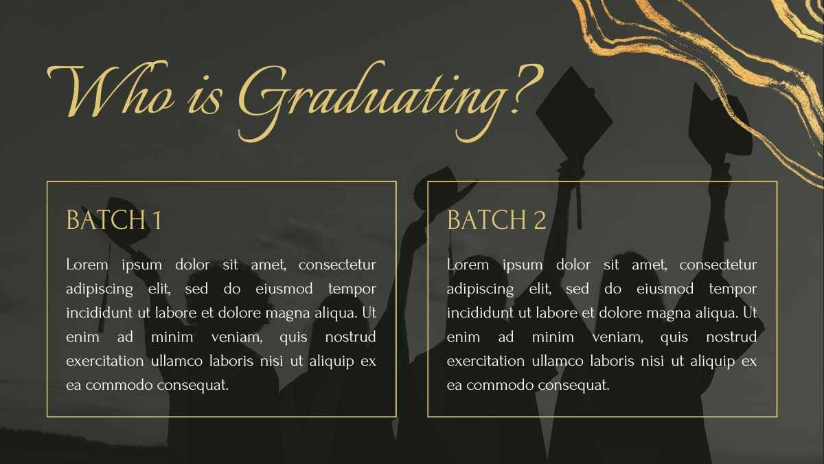 Elegant University Graduation Ceremony Slides - slide 7