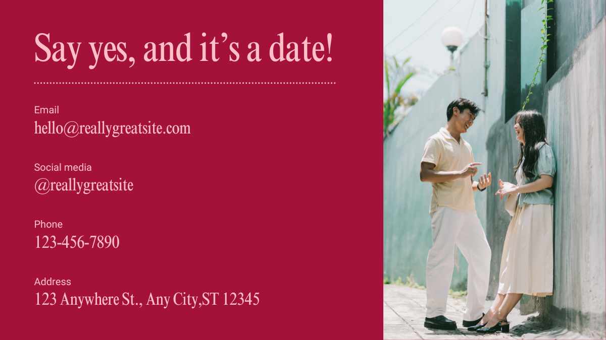 Elegant Will You Be My Valentine Proposal Slides - slide 10