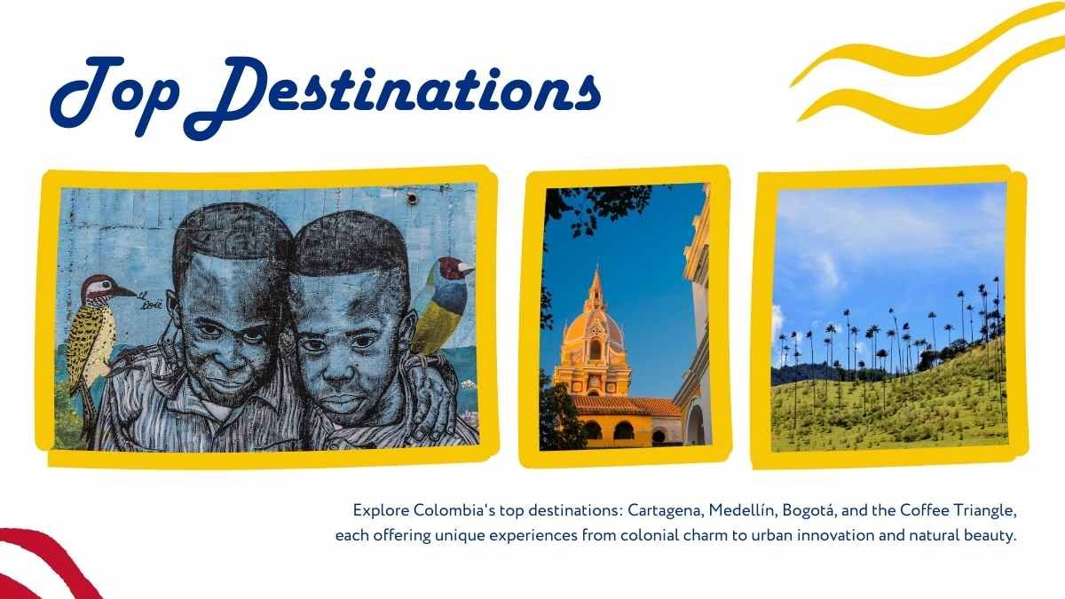 Festive Colombia Travel Tour Slides - slide 10