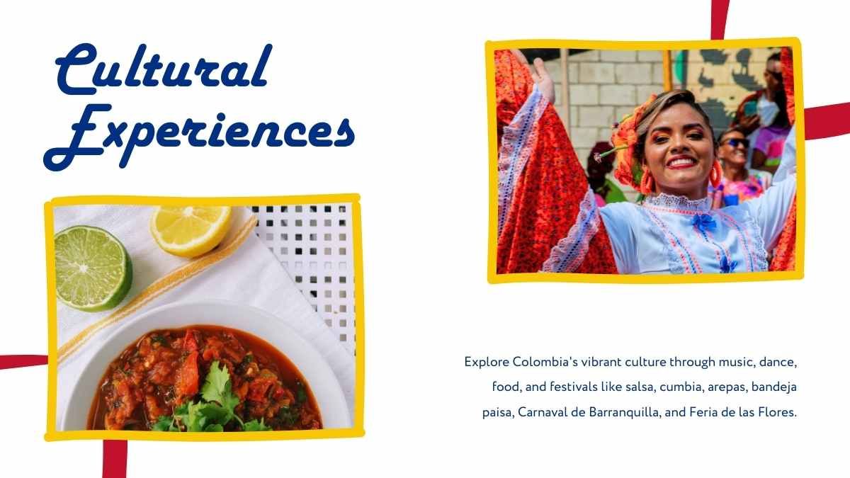 Festive Colombia Travel Tour Slides - slide 12