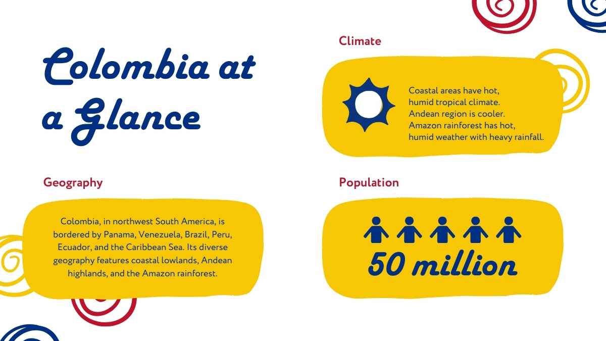 Festive Colombia Travel Tour Slides - diapositiva 6