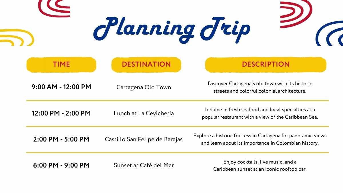 Festive Colombia Travel Tour Slides - slide 9