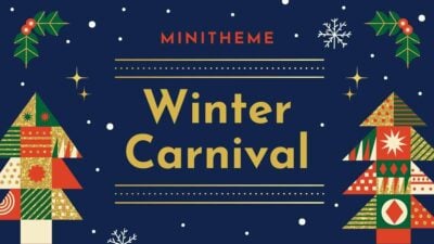 Festive Winter Carnival Minitheme Slides