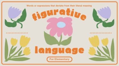 Figurative Language Lesson for Elementary