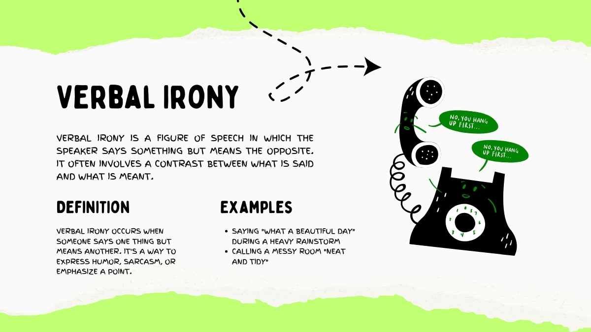 Figures of Speech Lesson: Irony and Puns for Middle School - diapositiva 3