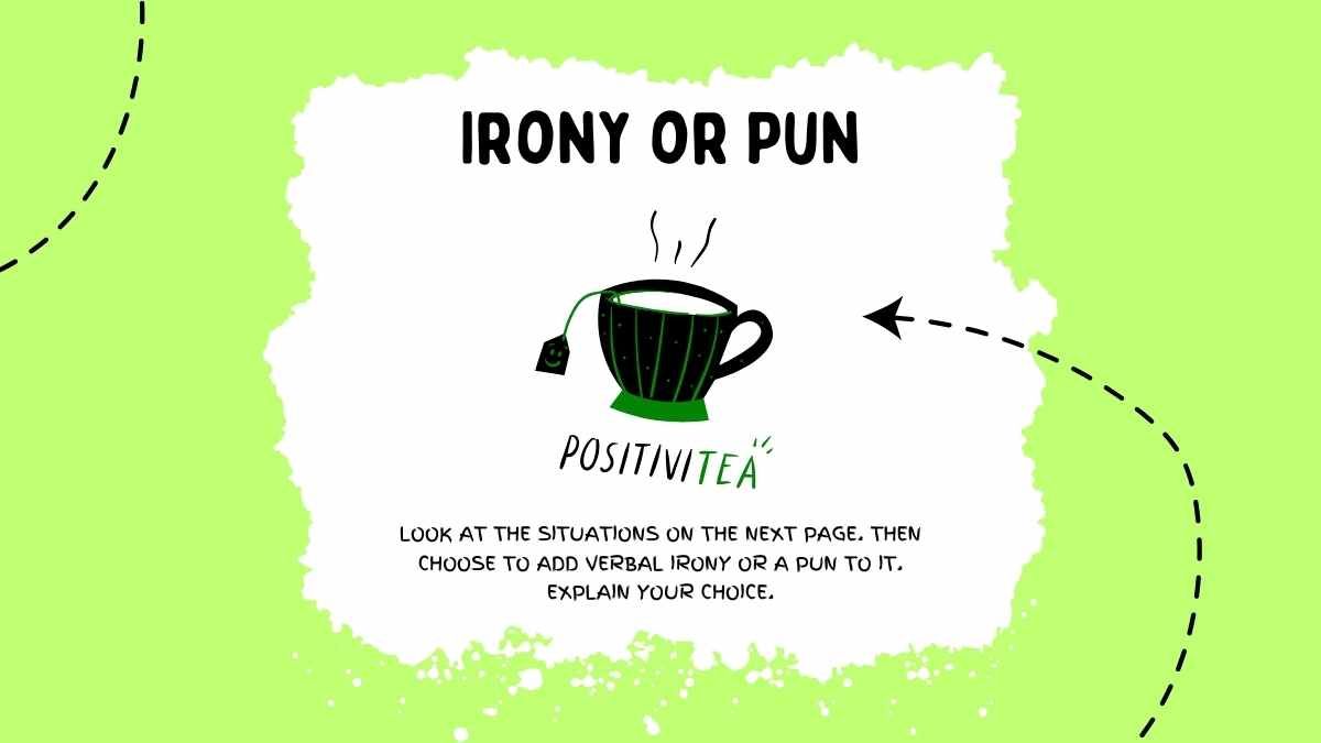 Figures of Speech Lesson: Irony and Puns for Middle School - slide 7